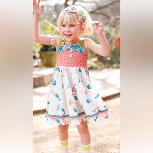 Wildflowers girls Best Day Ever Mermaid Muse dress size 6 - gorgeous!
